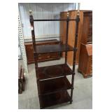 Dark Wood Shelving Unit