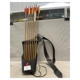 Vintage Hip Quiver With Artows