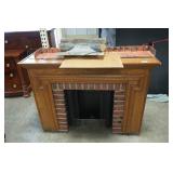 JC Penney Electric Fireplace Mantel