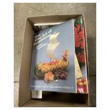 Box Lot With Cookbooks, Nutrition, Vintage