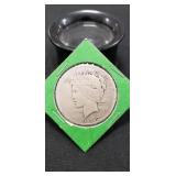 (1) U.S. 1922 Peace Silver One Dollar Coin (90%