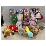 Lot Of Ty Beanie Babies, Barbie Doll