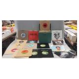 (50) Vintage Classic Rock & More "45" Records w/
