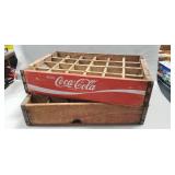 (2) Vintage Wooden Coca-Cola Crates