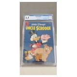 (1) Graded Comic Book "Uncle Scrooge" #21