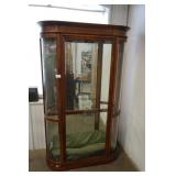 Bowfront Curio Cabinet