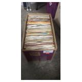 Box Of Assorted Vintage "45" Records (Assorted