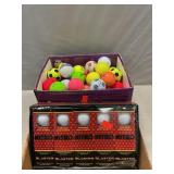 Lot With New Nitro & Assorted Golf Balls
