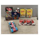 Assorted Die-Cast Stock Cars, Coke