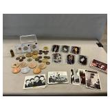 Foreign Coins, Wooden Nickels, Sky Box Metal