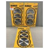 (3) New DeWalt Multi-Pack Sawblades