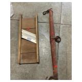 Vintage Single Tree Yoke, Slawboard