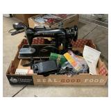 Antique Singer Sewing Machine, Accessories