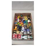 Tray Lot Of Assorted Toy Cars & Trucks