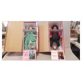 (2) Paradise Galleries Collector Dolls w/ COA
