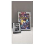 (1) ATARI 7800 "Galaga" Video Game Cartridge w/