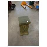 Cast Metal Ornate Pedestal