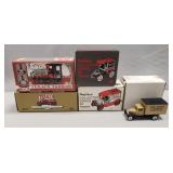 (5) Texaco Diecast Collector Toy Trucks (Four