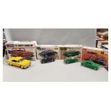 (4) Model Kits (Kits Are Built)