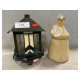 Mid 19th Century Stoneware Bottle, Stained