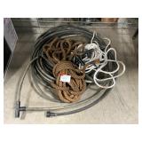 Lot Of Assorted Rope & Hose
