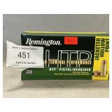 (50) Rounds Of .4 S & W Ammo