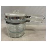 Vintage Pyrex Flameware Double Boiler