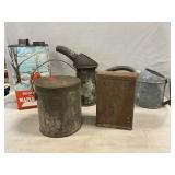 Oilers & Vintage Tins