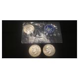 (1) U.S. 1971 Uncirculated Silver Eisenhower One