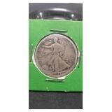 (1) U.S. 1917 Silver Walking Liberty Half Dollar