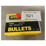 (100) 7mm 145 Gr. Bullets