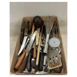 Lot Of Kitchen Utensils, Cutlery