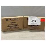 (40) Federal 5.56 M193 Ball Bullets