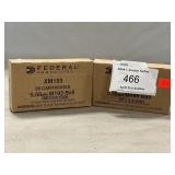 (40) Federal 5.56 M193 Ball Bullets