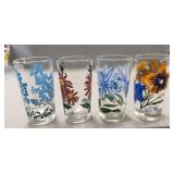 (4) Vintage Peanut Butter Glasses