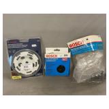 New Bosch Sanding Pad, Dust Extraction Hood Kit,