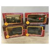 (4) Yorkshire Die-Cast Met-Ed Trucks