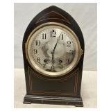Vintage Mantel Clock With Key (No Glass)