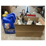 Lot Of Automotive Oils,  Fluids, Maintenance