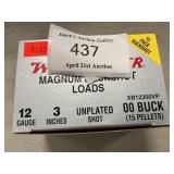 (15) Winchester Magnum Buckshot Shells