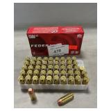 (50) Rounds Of Federal 10mm Auto Ammo