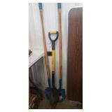 (3) Assorted Garden Shovels