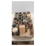 Tray Of Assorted Vintage Cylinder Records