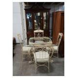 Wrought Iron Metal Dining Set