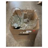 Box Lot Of Glassware, Coffee Mugs