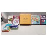 Tray Lot Of Assorted Games & More