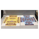 (2) Vintage Paper Box Wrappers For Hershey Kisses