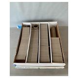 Box Of Assorted Football Cards