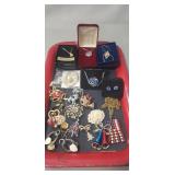 Tray Of Assorted Jewelry
