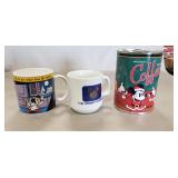 (14) Assorted Plastic Disney Collector Travel